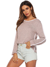 Contrast Binding Top Sai Feel